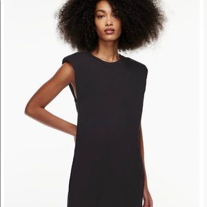 Aritzia Barton Shoulder Pad Dress